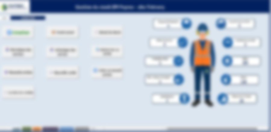 Capture floutée : application de gestion du stock d’EPI